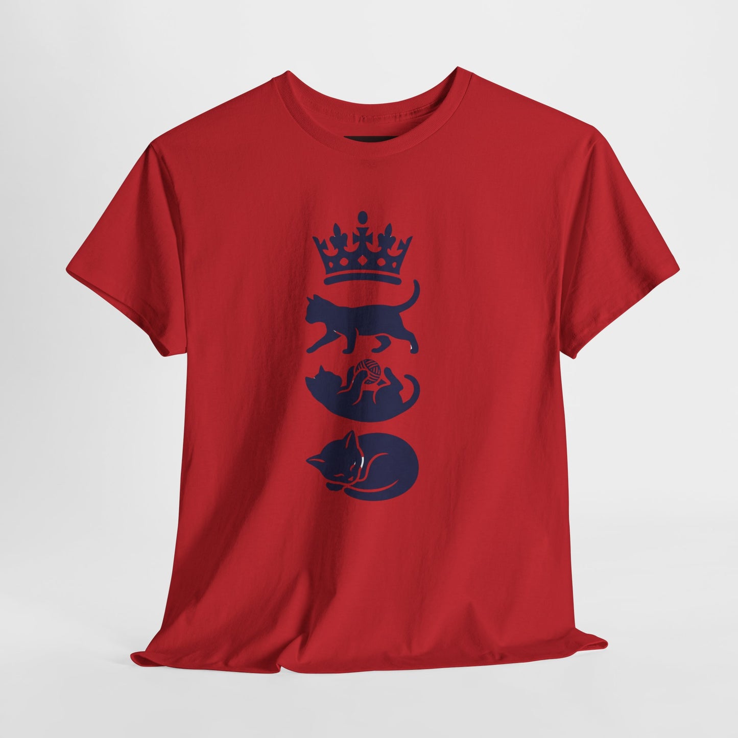 Three Cats Cricket Tee | red | Odyssey Camp & Co.