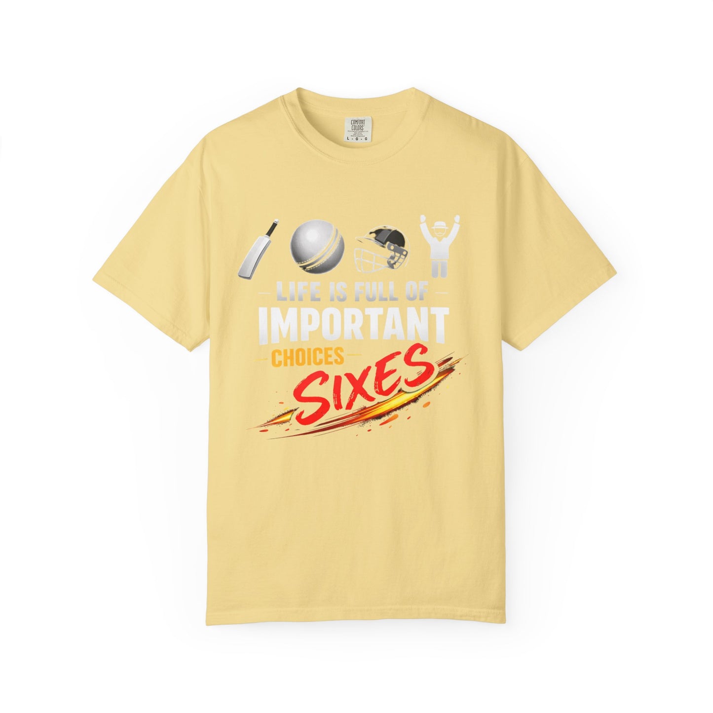 Life Is Full of Important Choices | Casual Cricket Tee | Odyssey Camp & Co.