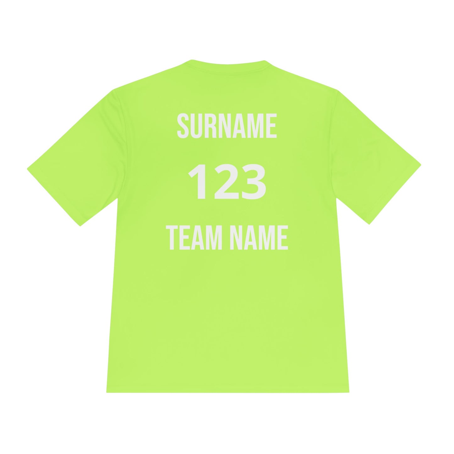 Personalized Team Supporter Tee | Custom Name, Team & Number Shirt