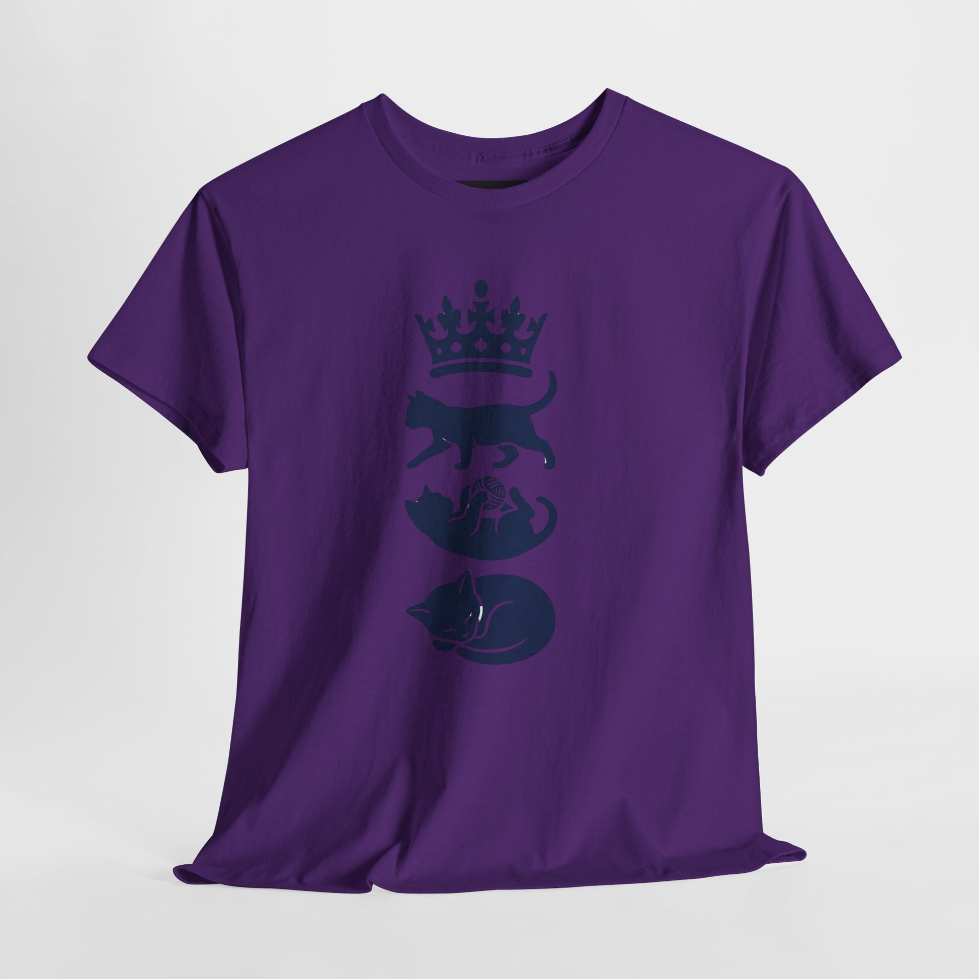Three Cats Cricket Tee | purple | Odyssey Camp & Co.