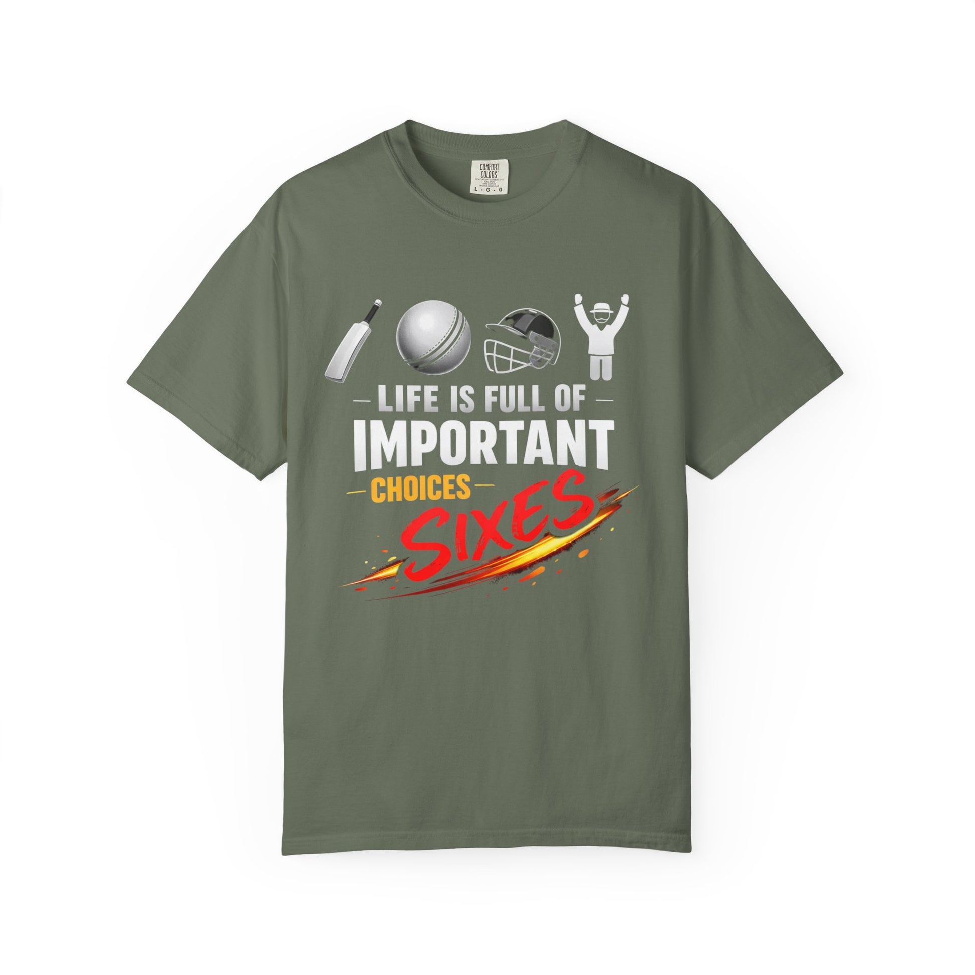 Life Is Full of Important Choices | Casual Cricket Tee | Odyssey Camp & Co.