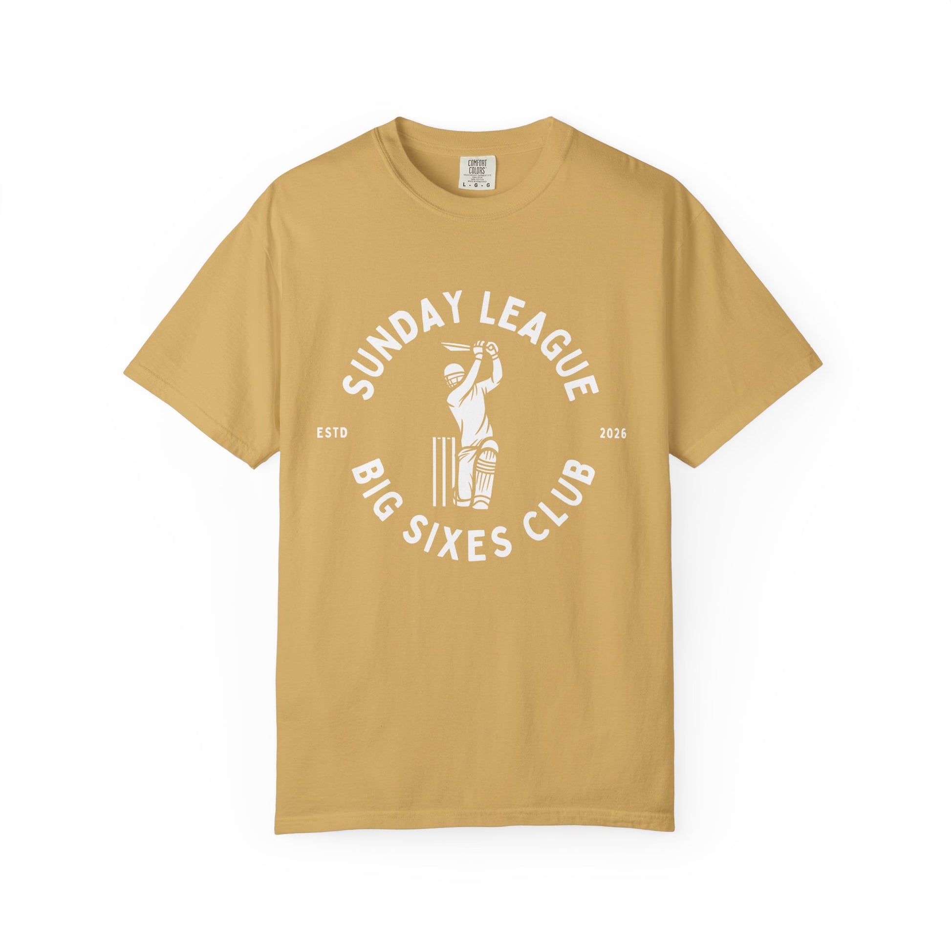 Sunday League Big Sixes | Cricket Club T-Shirt | Odyssey Camp & Co.