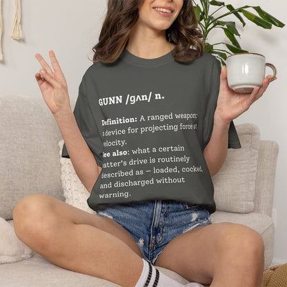 GUNN Cricket Dictionary T-Shirt | Odyssey Camp & Co.