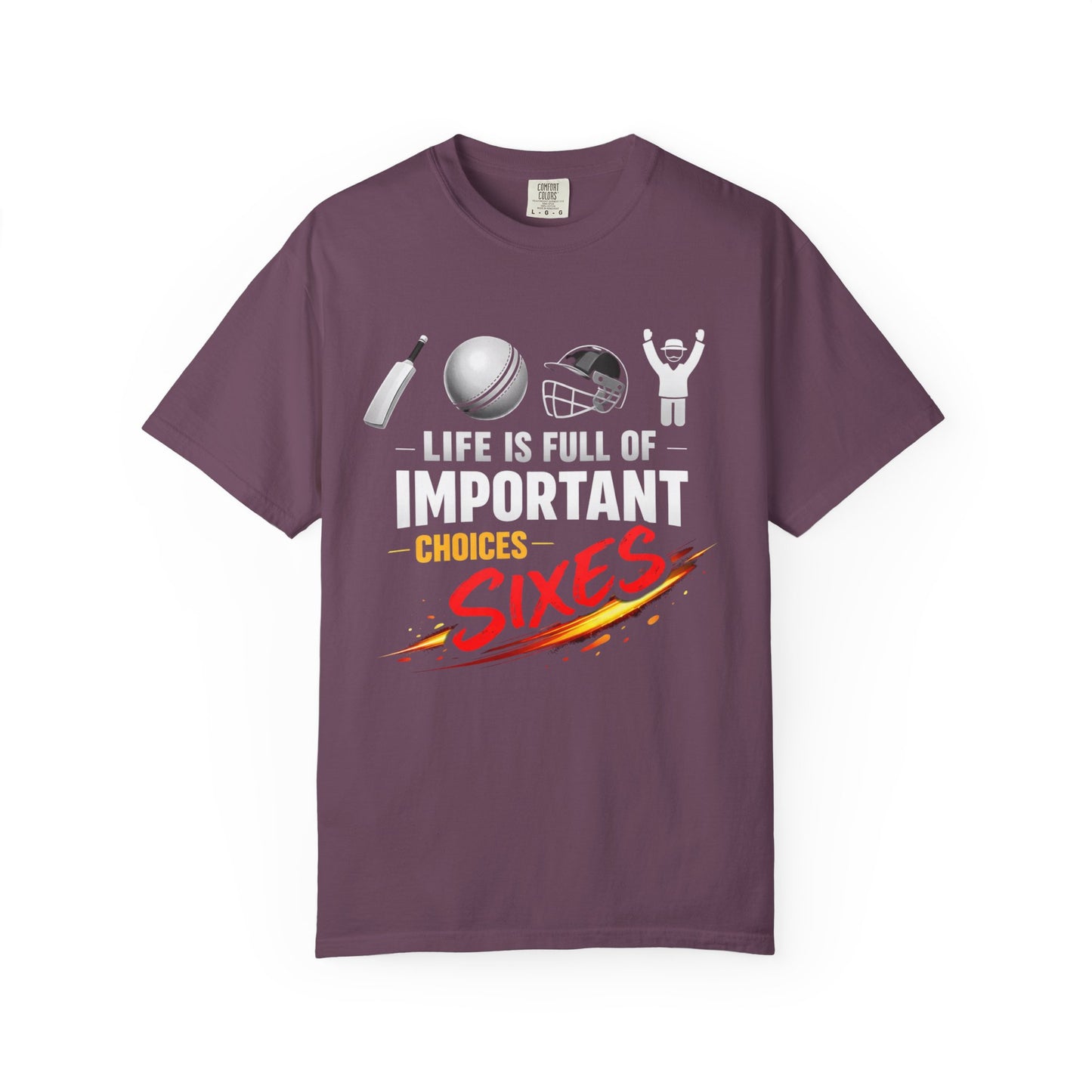 Life Is Full of Important Choices | Casual Cricket Tee | Odyssey Camp & Co.