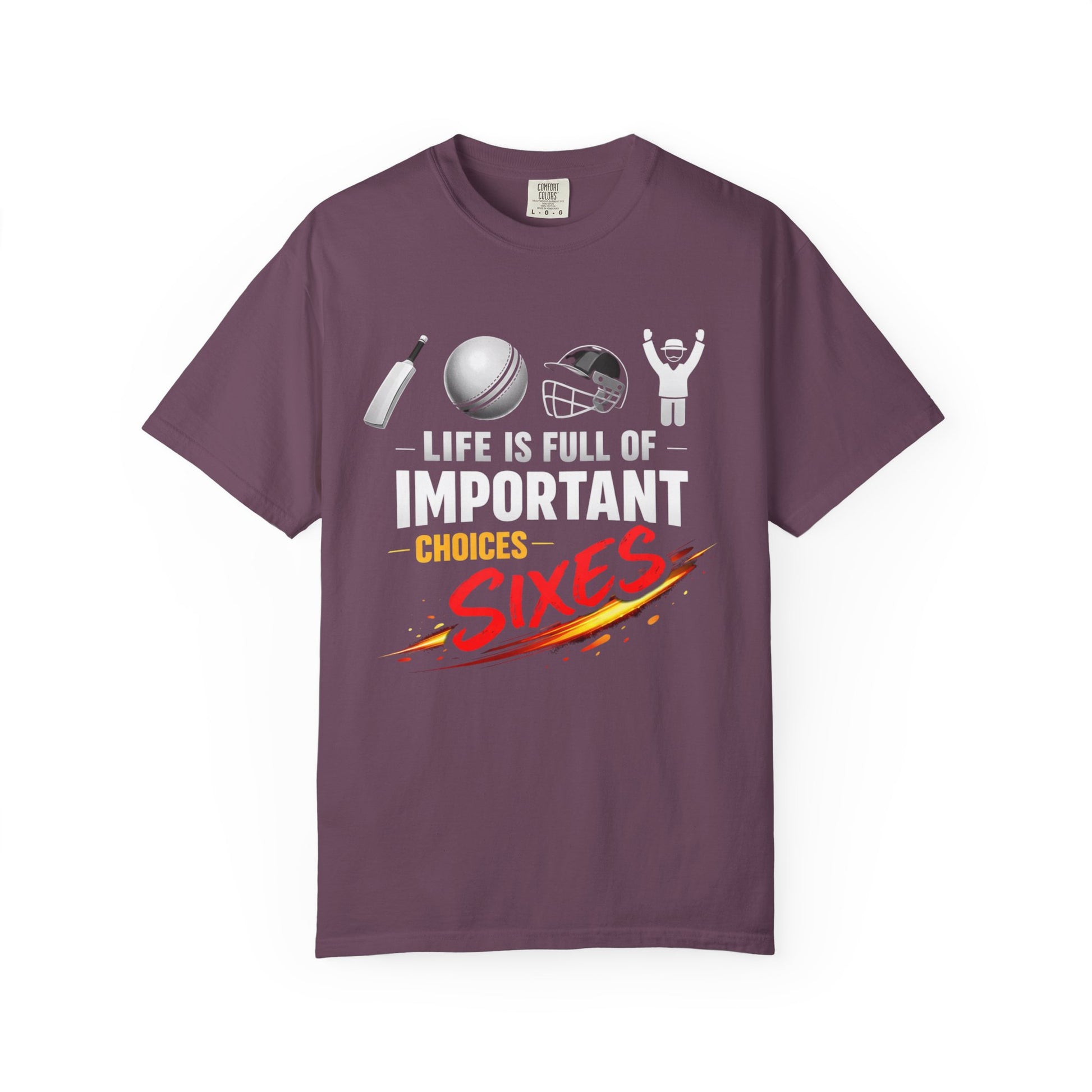 Life Is Full of Important Choices | Casual Cricket Tee | Odyssey Camp & Co.