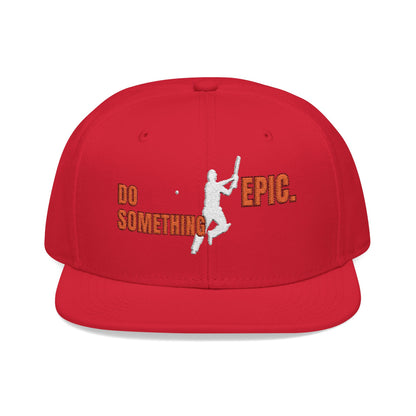 Do Something Epic Cricket Cap | Embroidered Snapback Hat