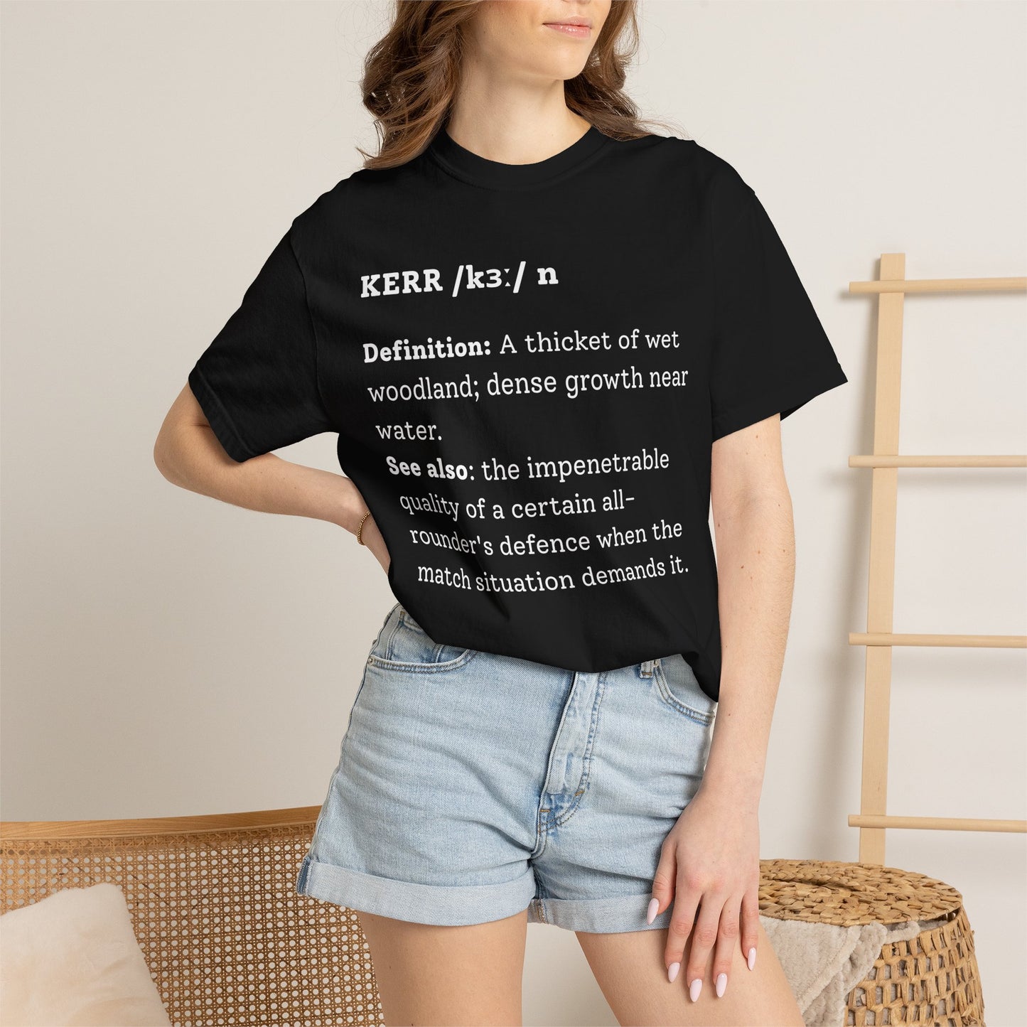 KERR Cricket Dictionary T-Shirt | Odyssey Camp & Co.