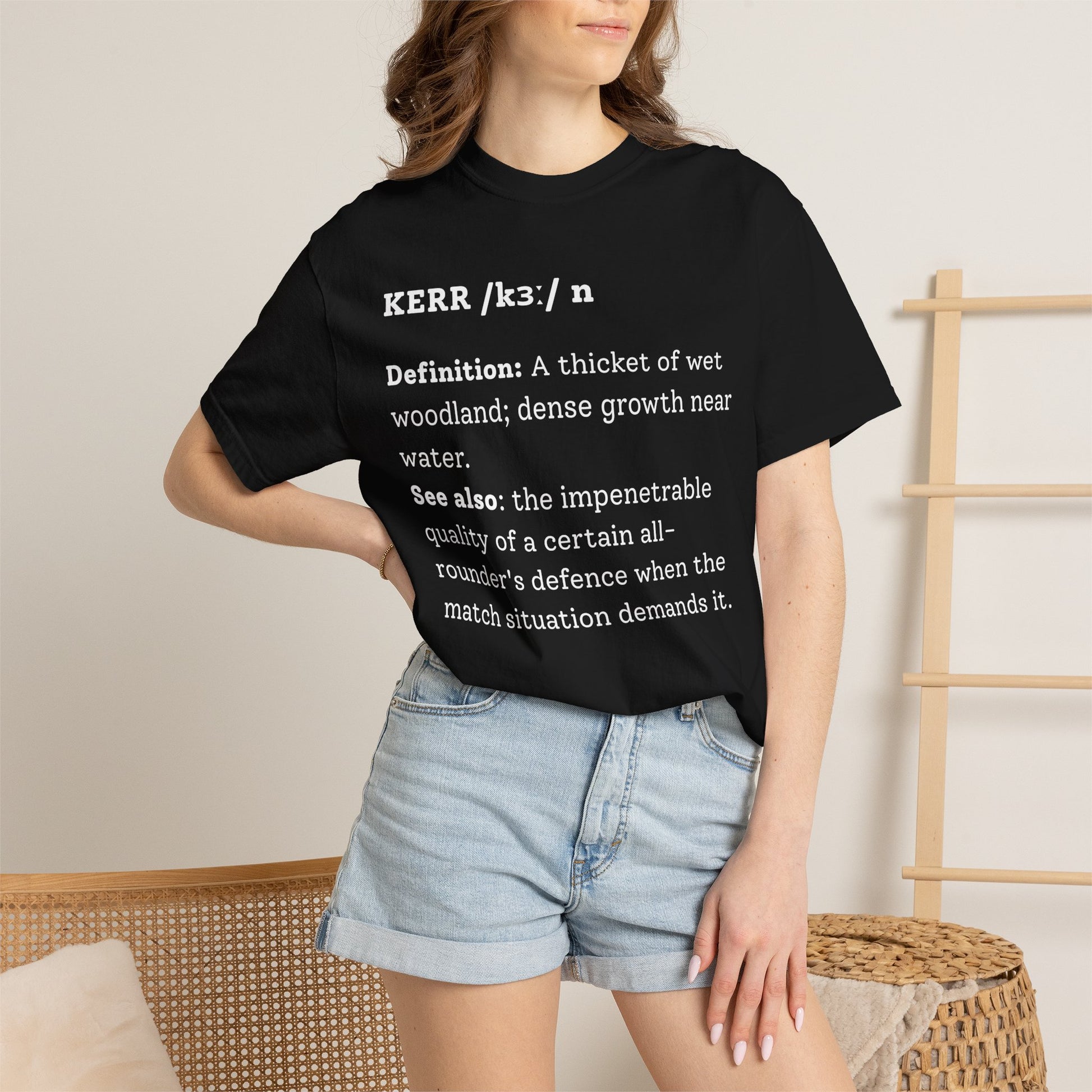 KERR Cricket Dictionary T-Shirt | Odyssey Camp & Co.