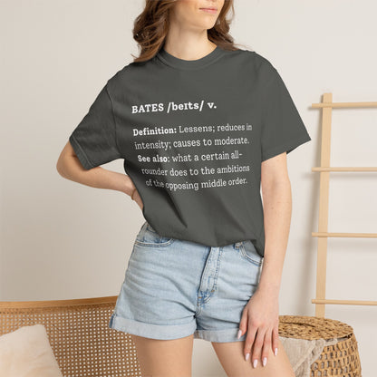 BATES Cricket Dictionary T-Shirt | Odyssey Camp & Co.