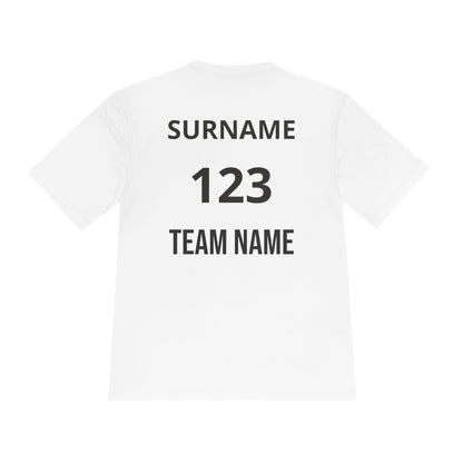 Personalized Team Supporter Tee | Custom Name, Team & Number Shirt