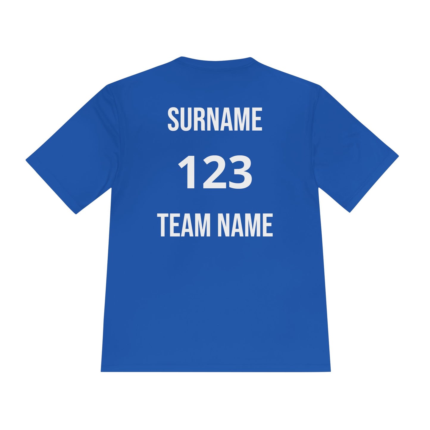 Personalized Team Supporter Tee | Custom Name, Team & Number Shirt