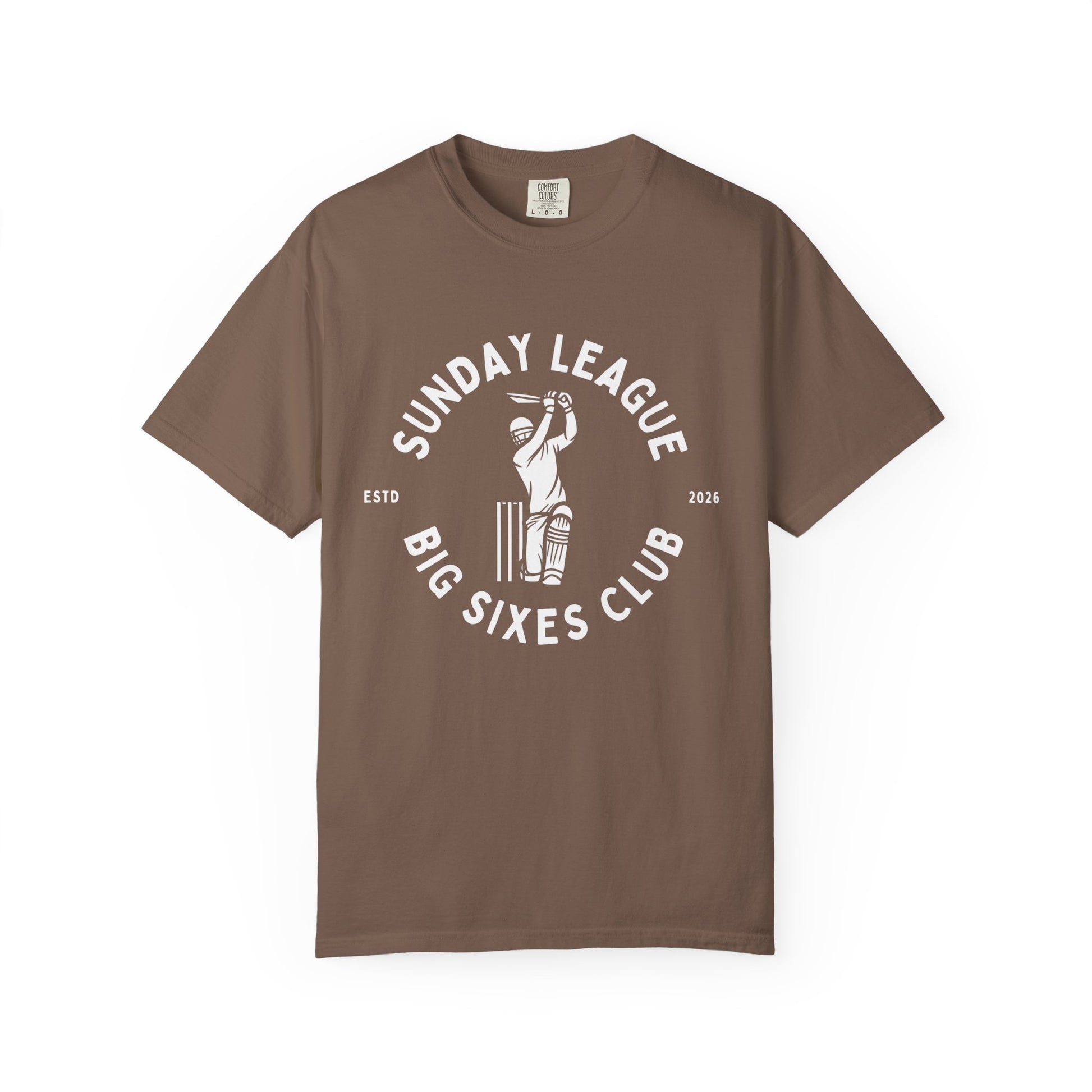 Sunday League Big Sixes | Cricket Club T-Shirt | Odyssey Camp & Co.