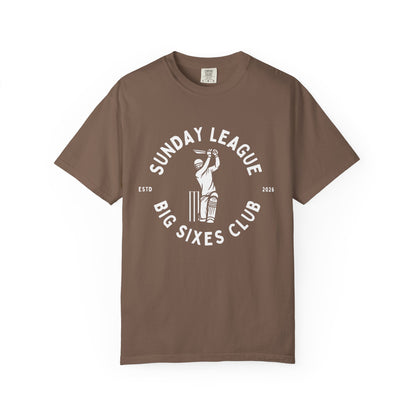 Sunday League Big Sixes | Cricket Club T-Shirt | Odyssey Camp & Co.