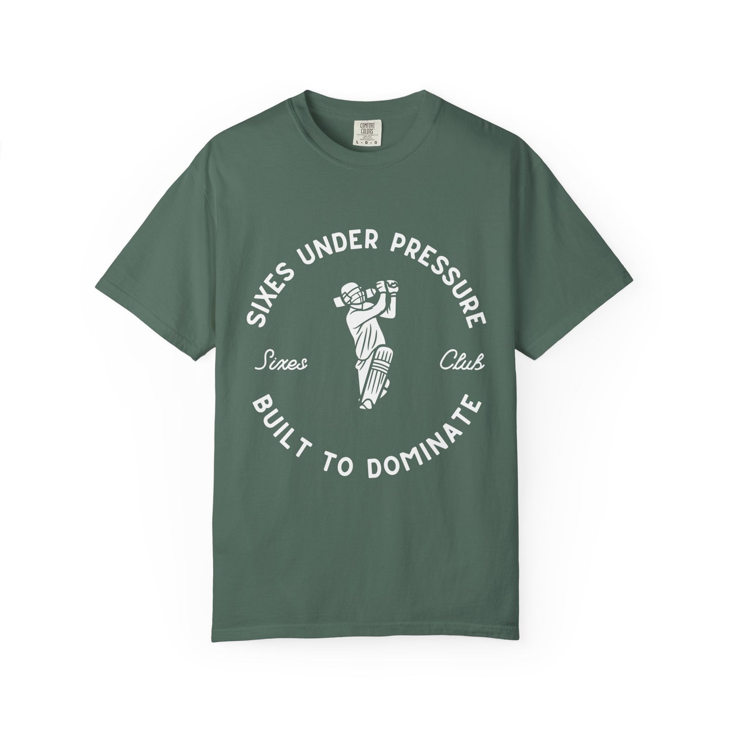Sixes Under Pressure T-Shirt | Cricket Clutch Club Tee