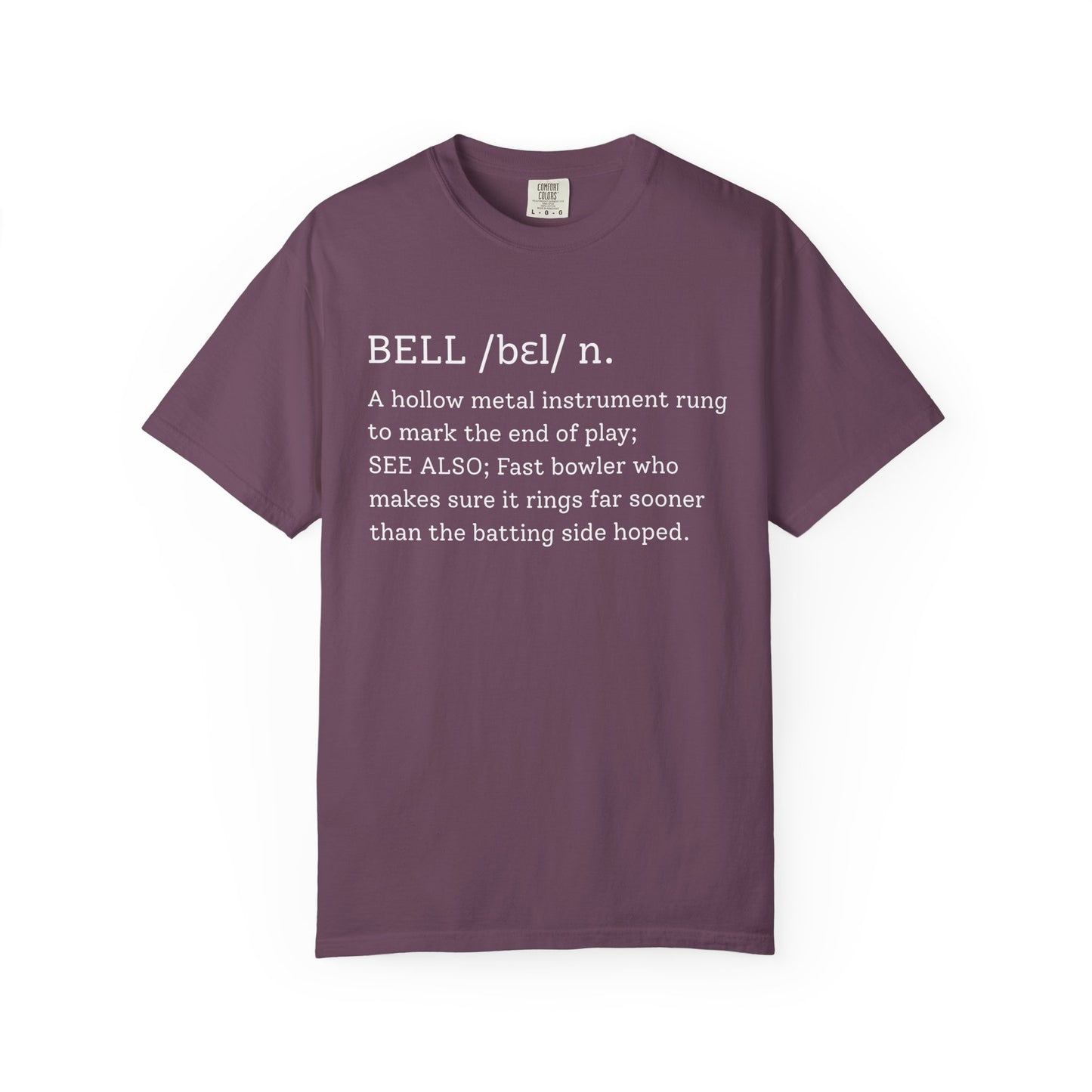 BELL Cricket Dictionary T-Shirt | Odyssey Camp & Co.