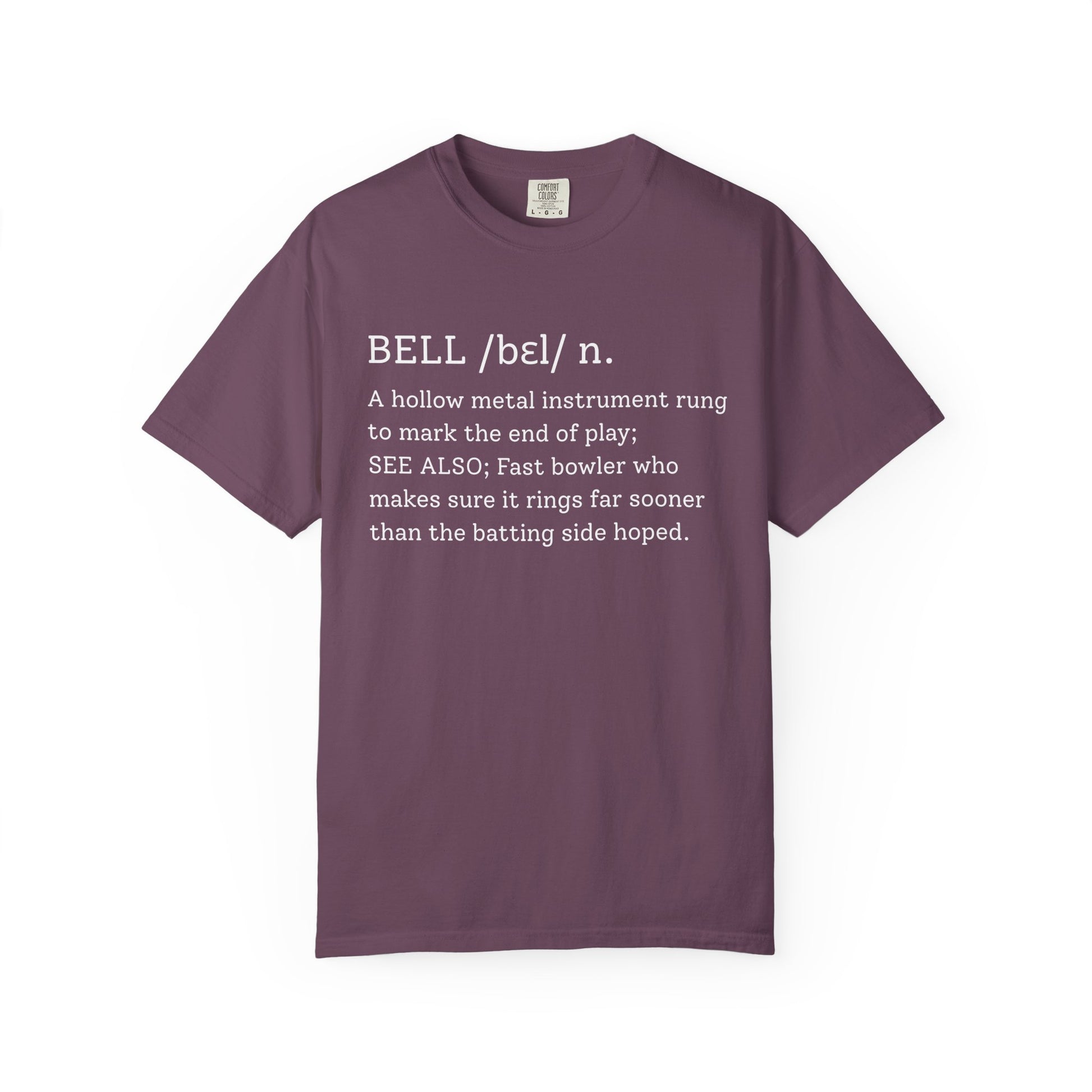 BELL Cricket Dictionary T-Shirt | Odyssey Camp & Co.