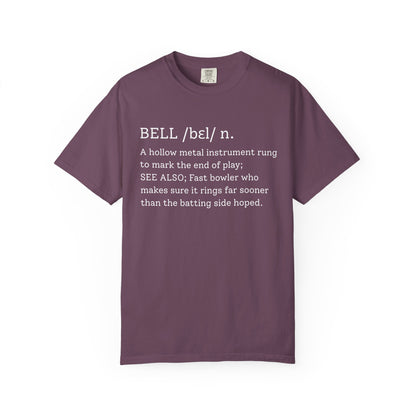 BELL Cricket Dictionary T-Shirt | Odyssey Camp & Co.