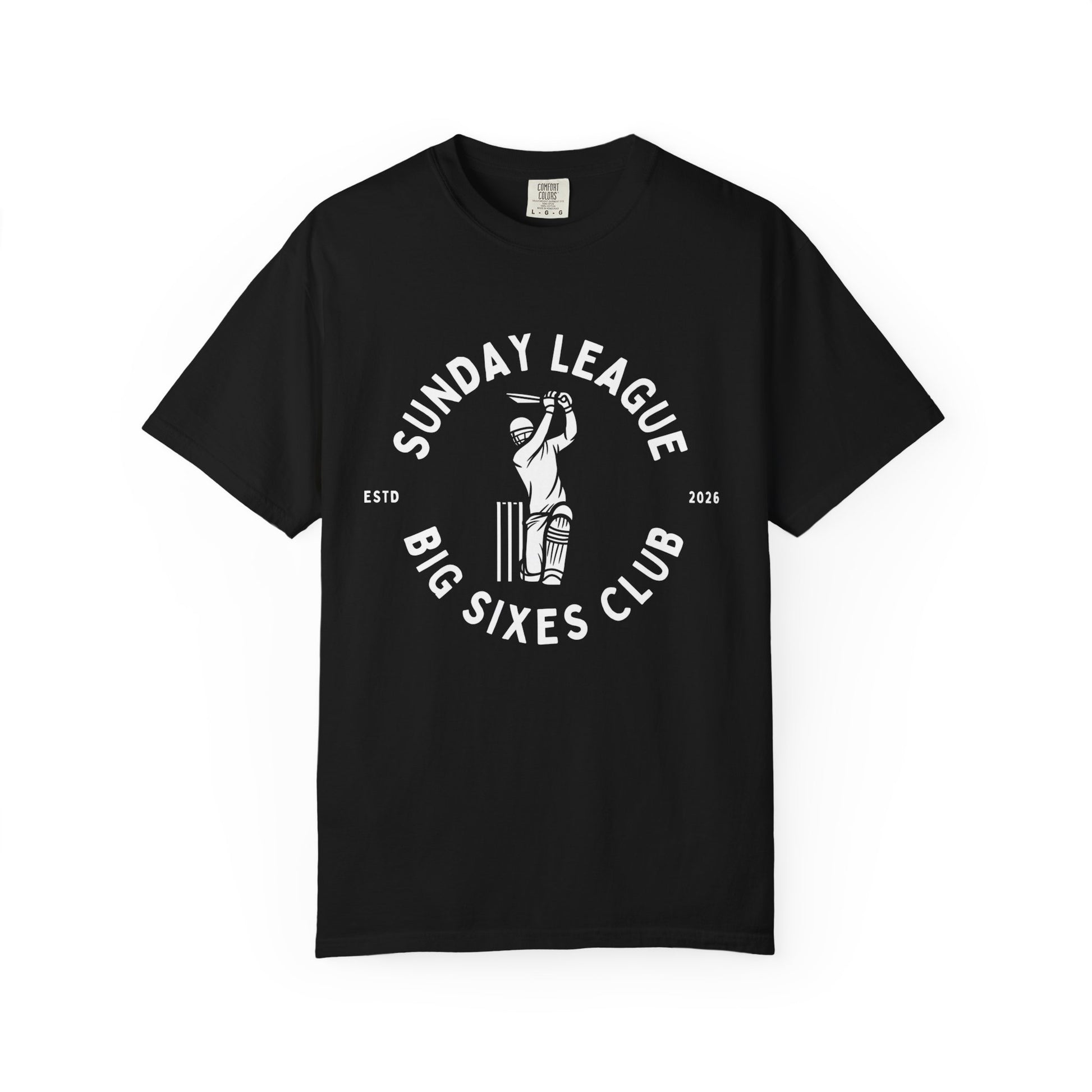 Sunday League Big Sixes | Cricket Club T-Shirt | Odyssey Camp & Co.