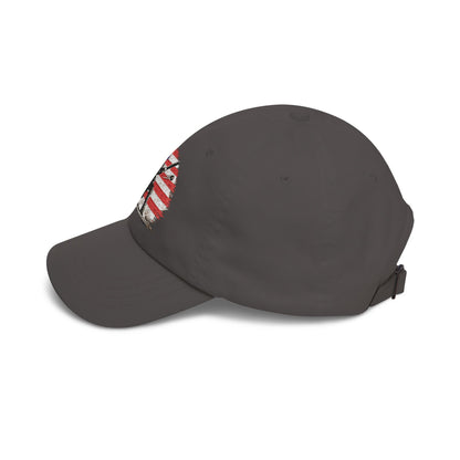 Underbill and stitching detail | USA Cap Cricket Cap | Odyssey Camp & Co.