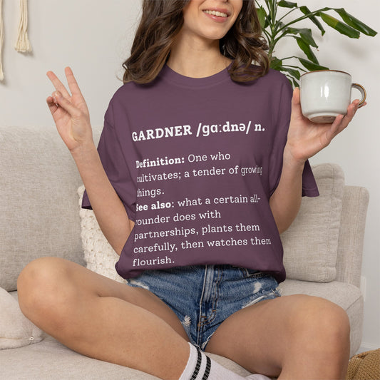 GARDNER | Cricket Dictionary T-Shirt