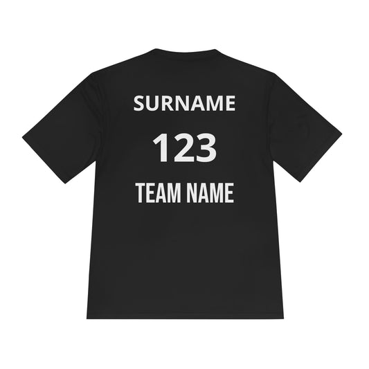 Personalized Team Supporter Tee | Custom Name, Team & Number Shirt