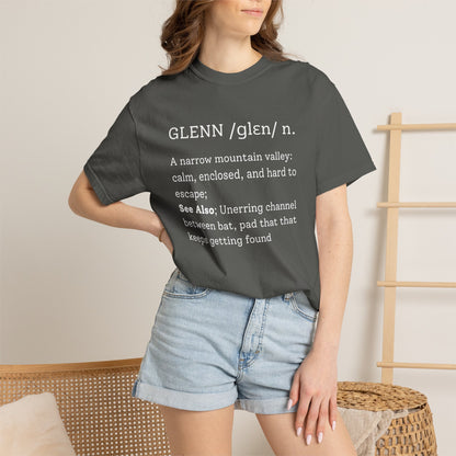 GLENN Cricket Dictionary T-Shirt | Odyssey Camp & Co.