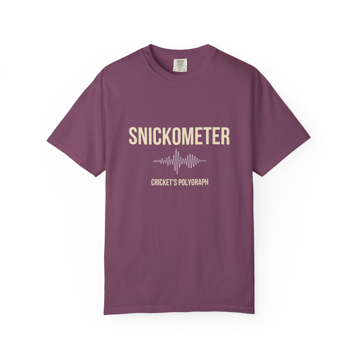 Snickometer T-Shirt – Cricket's Polygraph Graphic Tee
