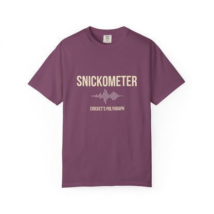 Snickometer T-Shirt – Cricket's Polygraph Graphic Tee