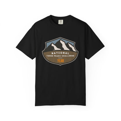 Personalized National Three Peaks T-Shirt | personalised gift | garment-dyed tee | Odyssey Camp & Co.