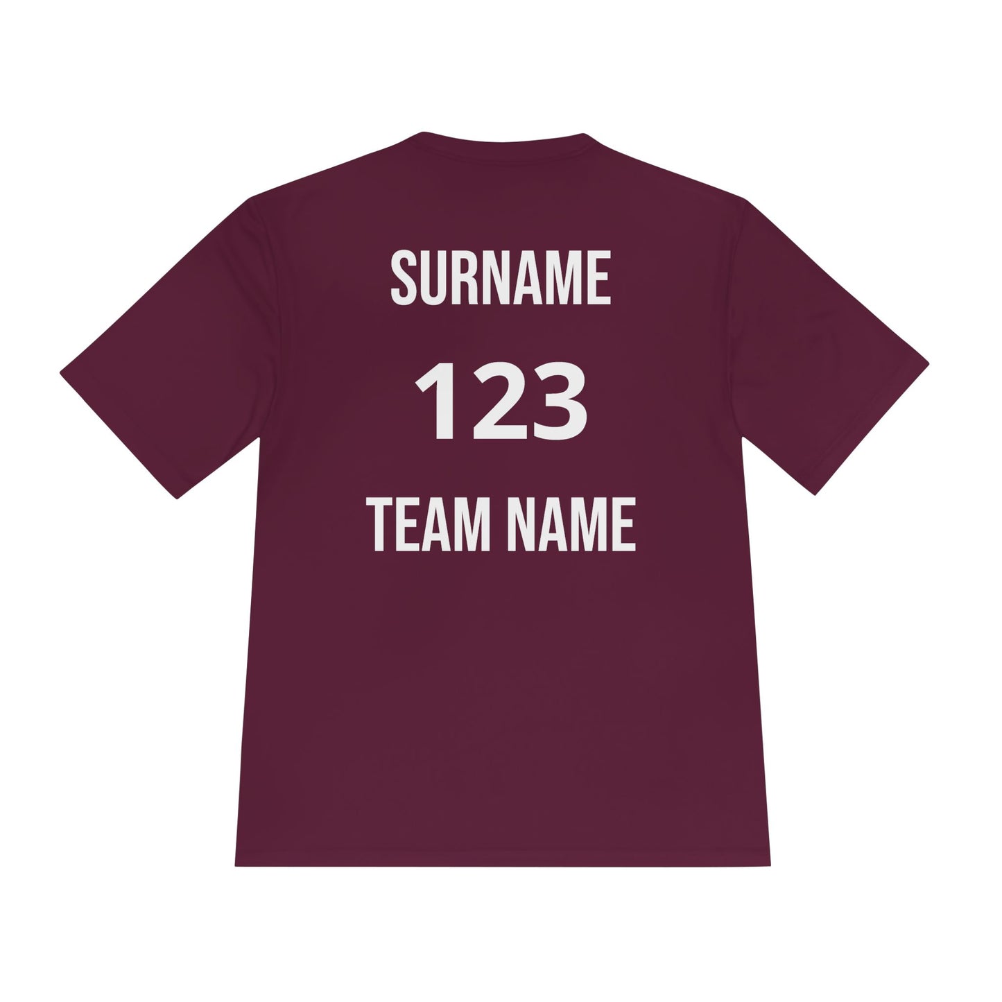 Personalized Team Supporter Tee | Custom Name, Team & Number Shirt