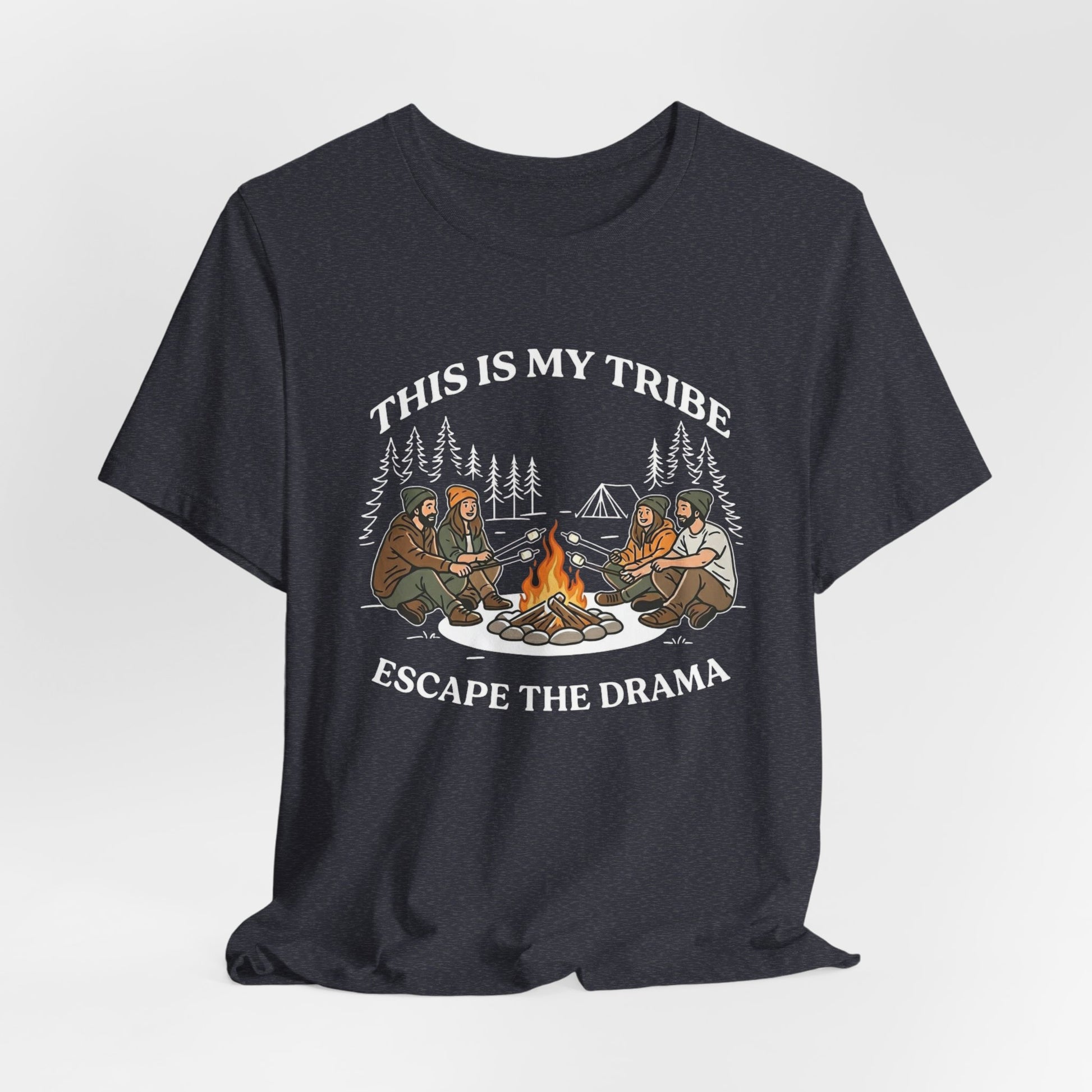 This is My Tribe Camping Tee | outdoor lifestyle t-shirt | camping gift | Odyssey Camp & Co.