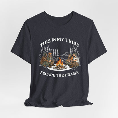 This is My Tribe Camping Tee | outdoor lifestyle t-shirt | camping gift | Odyssey Camp & Co.