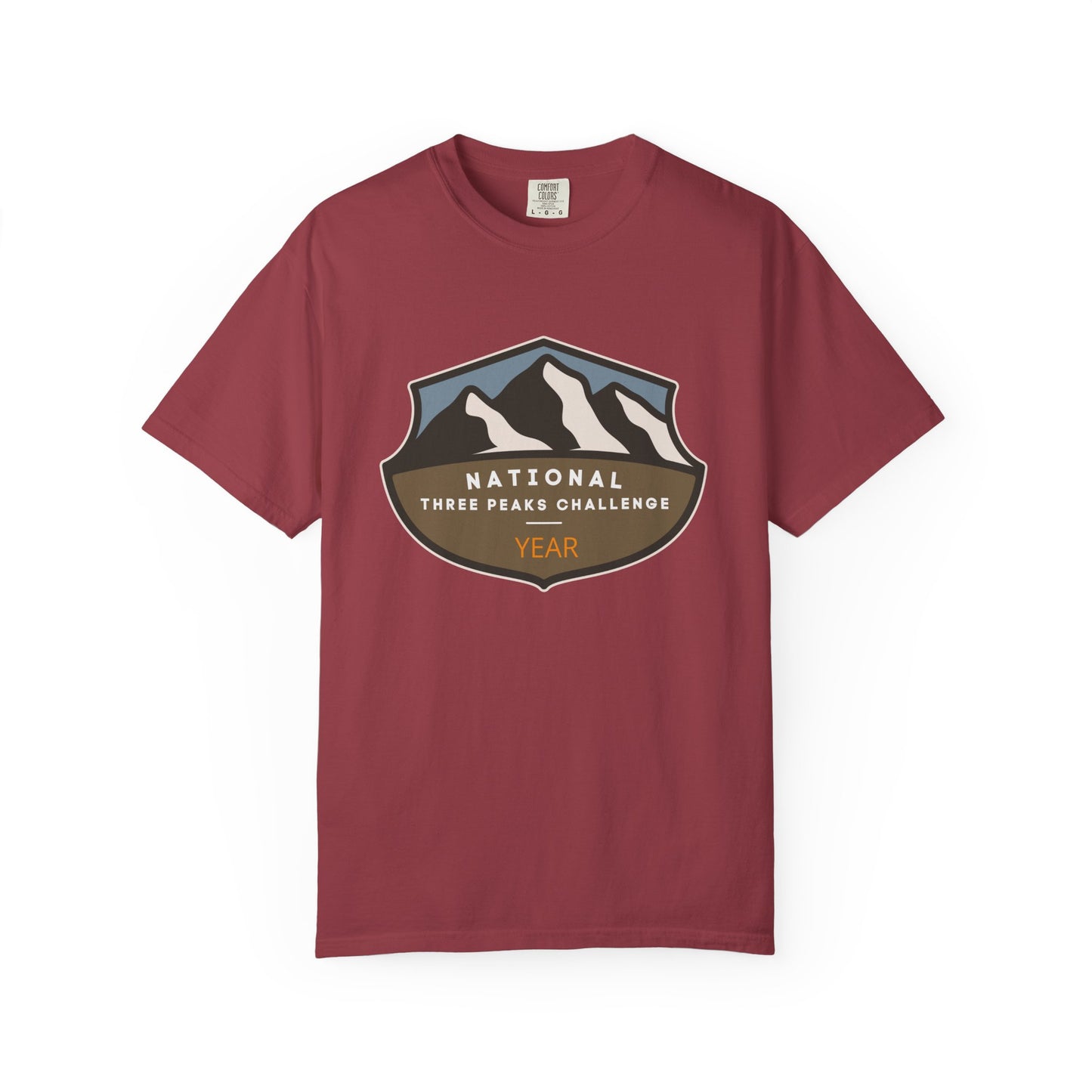 Personalized National Three Peaks T-Shirt | Odyssey Camp & Co.