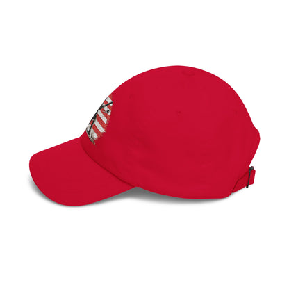 Six-panel construction detail | USA Cap Cricket Cap | Odyssey Camp & Co.
