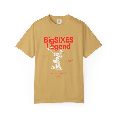 Big Sixes Legend T-Shirt | 2000s Cricket Power Hitter Tee | Odyssey Camp & Co.