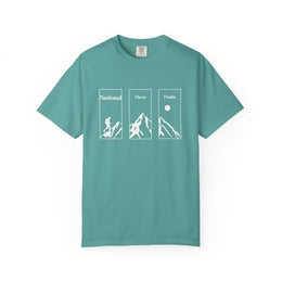 National Three Peaks T-Shirt | Challenge Gift | outdoor lifestyle t-shirt | camping gift | Odyssey Camp & Co.