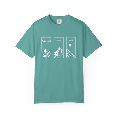 National Three Peaks T-Shirt | Challenge Gift | outdoor lifestyle t-shirt | camping gift | Odyssey Camp & Co.