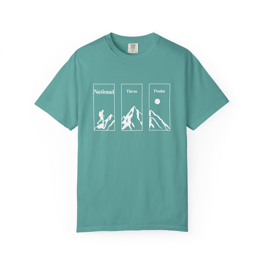 National Three Peaks T-Shirt | Challenge Gift | outdoor lifestyle t-shirt | camping gift | Odyssey Camp & Co.