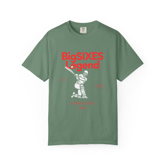 Big Sixes Legend T-Shirt | 2000s Cricket Power Hitter Tee