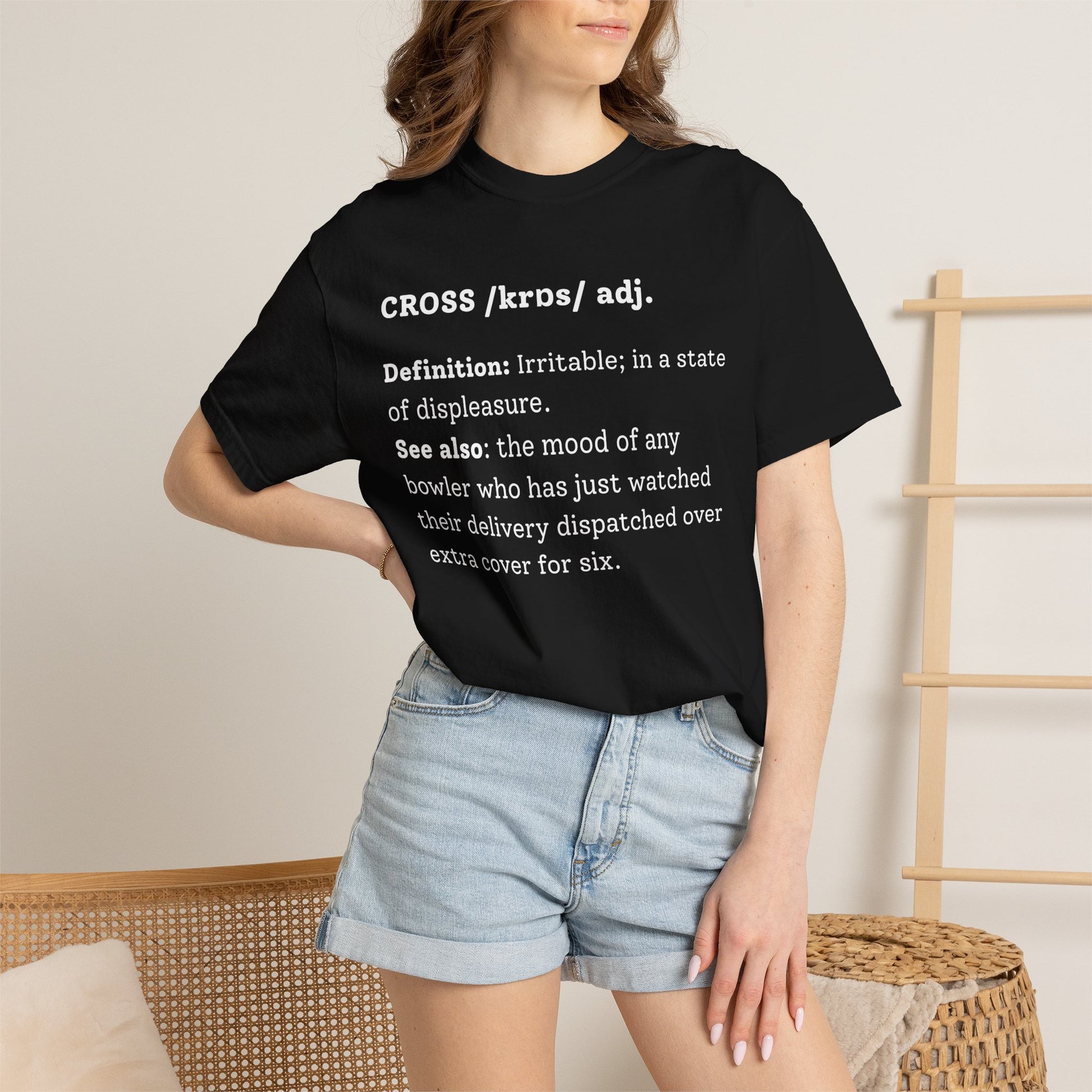 CROSS Cricket Dictionary T-Shirt | Odyssey Camp & Co.