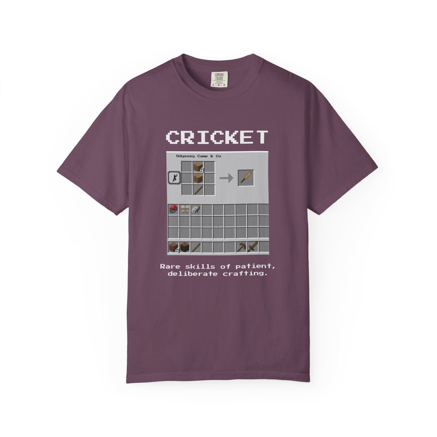 Cricket Crafting T-Shirt | Odyssey Camp & Co.