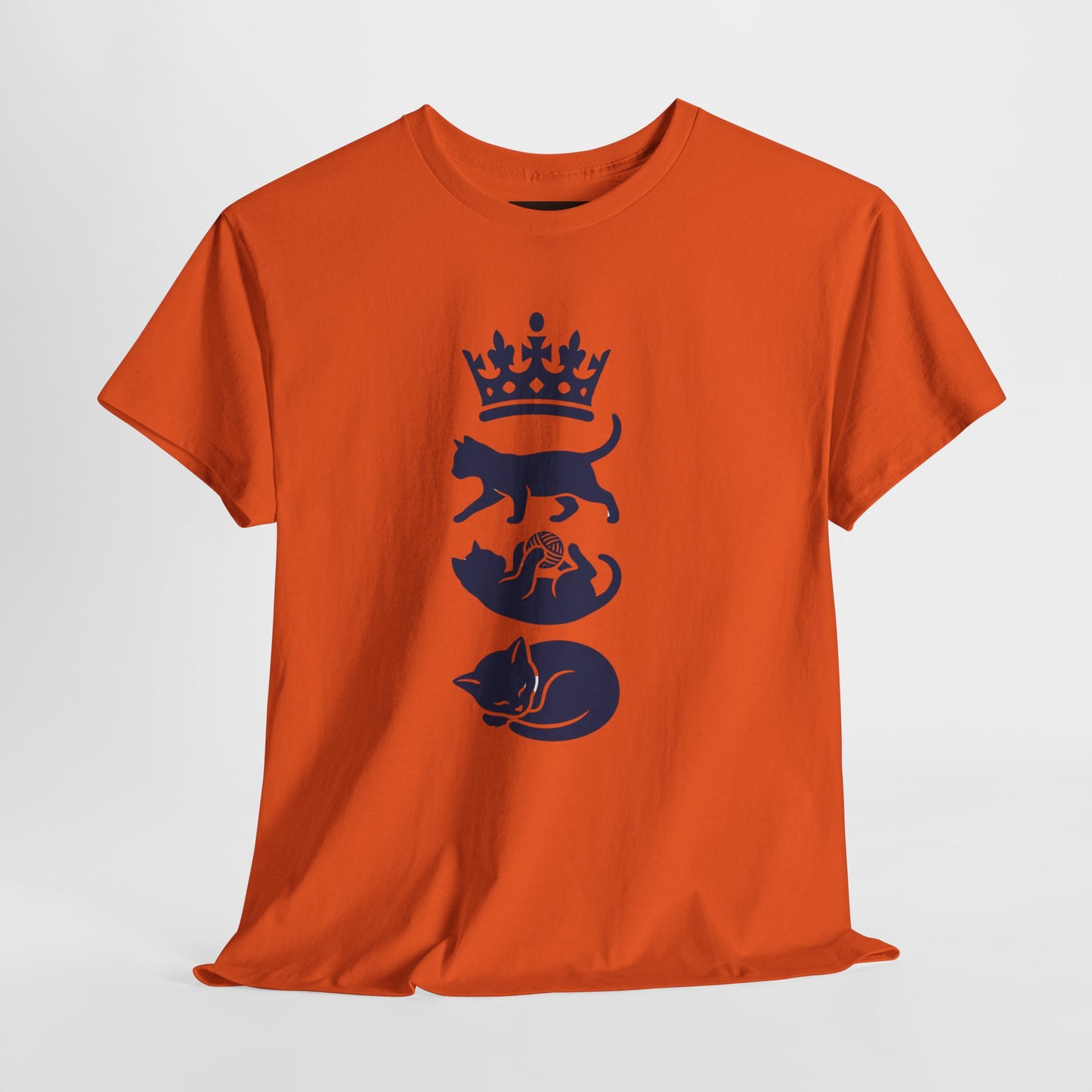 Three Cats Cricket Tee | orange | Odyssey Camp & Co.