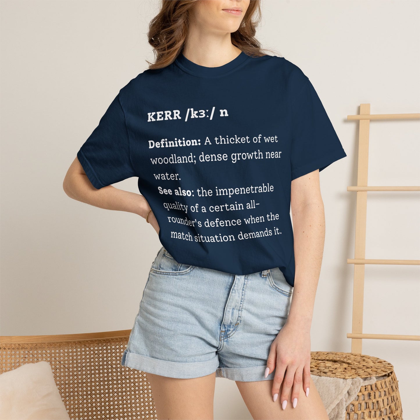 KERR Cricket Dictionary T-Shirt | Odyssey Camp & Co.