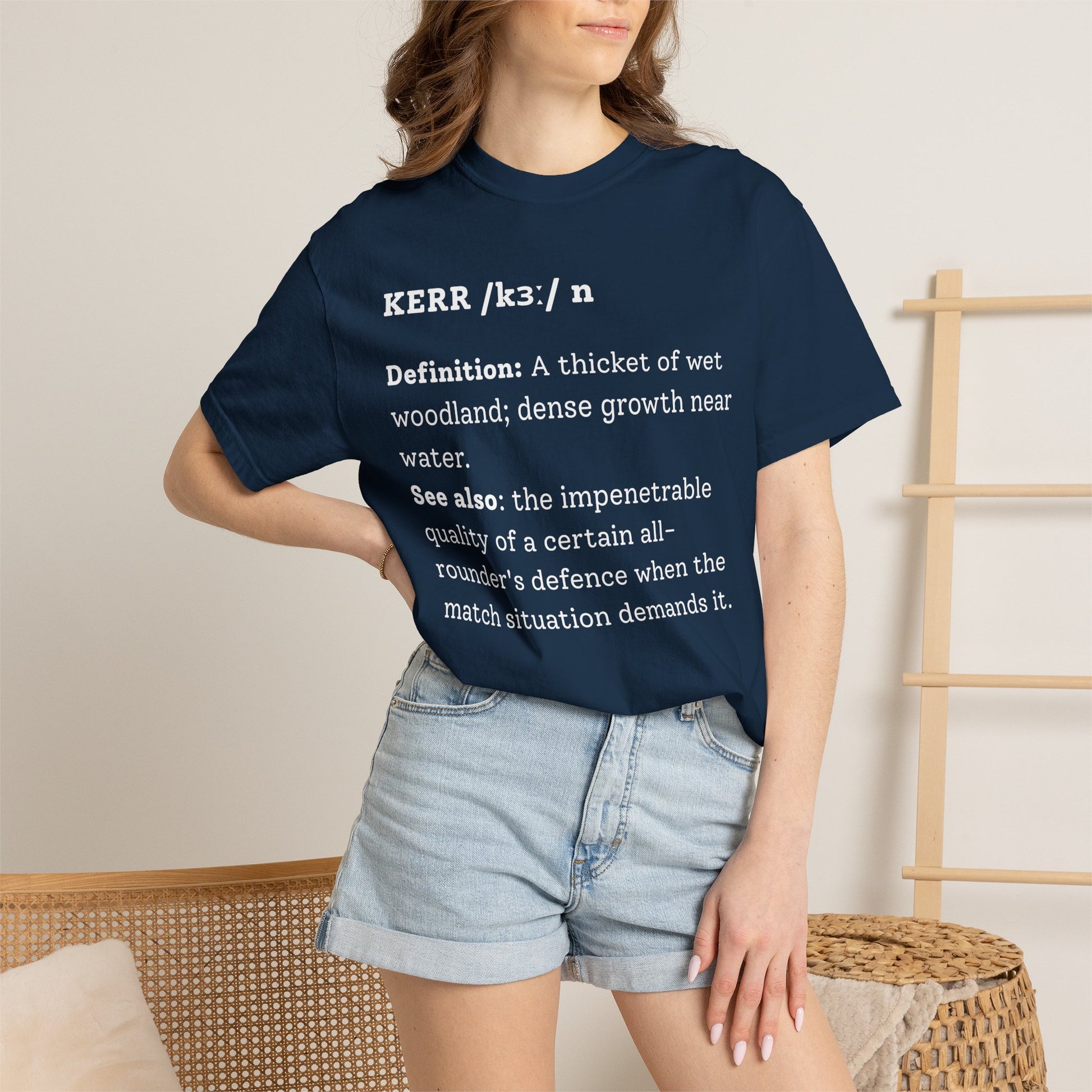 KERR Cricket Dictionary T-Shirt | Odyssey Camp & Co.