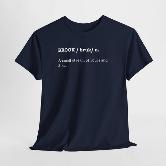BROOK | Cricket Dictionary T-Shirt