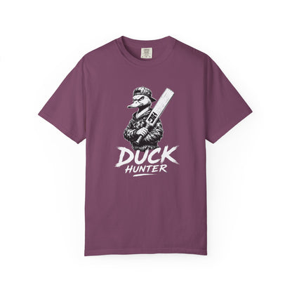 True Navy Duck Hunter t-shirt with duck hunter graphic print, Odyssey Camp & Co. cricket gift t-shirt