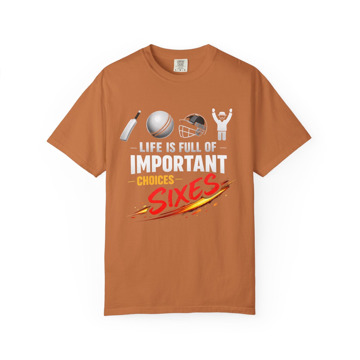 Life Is Full of Important Choices | Casual Cricket Tee | Odyssey Camp & Co.
