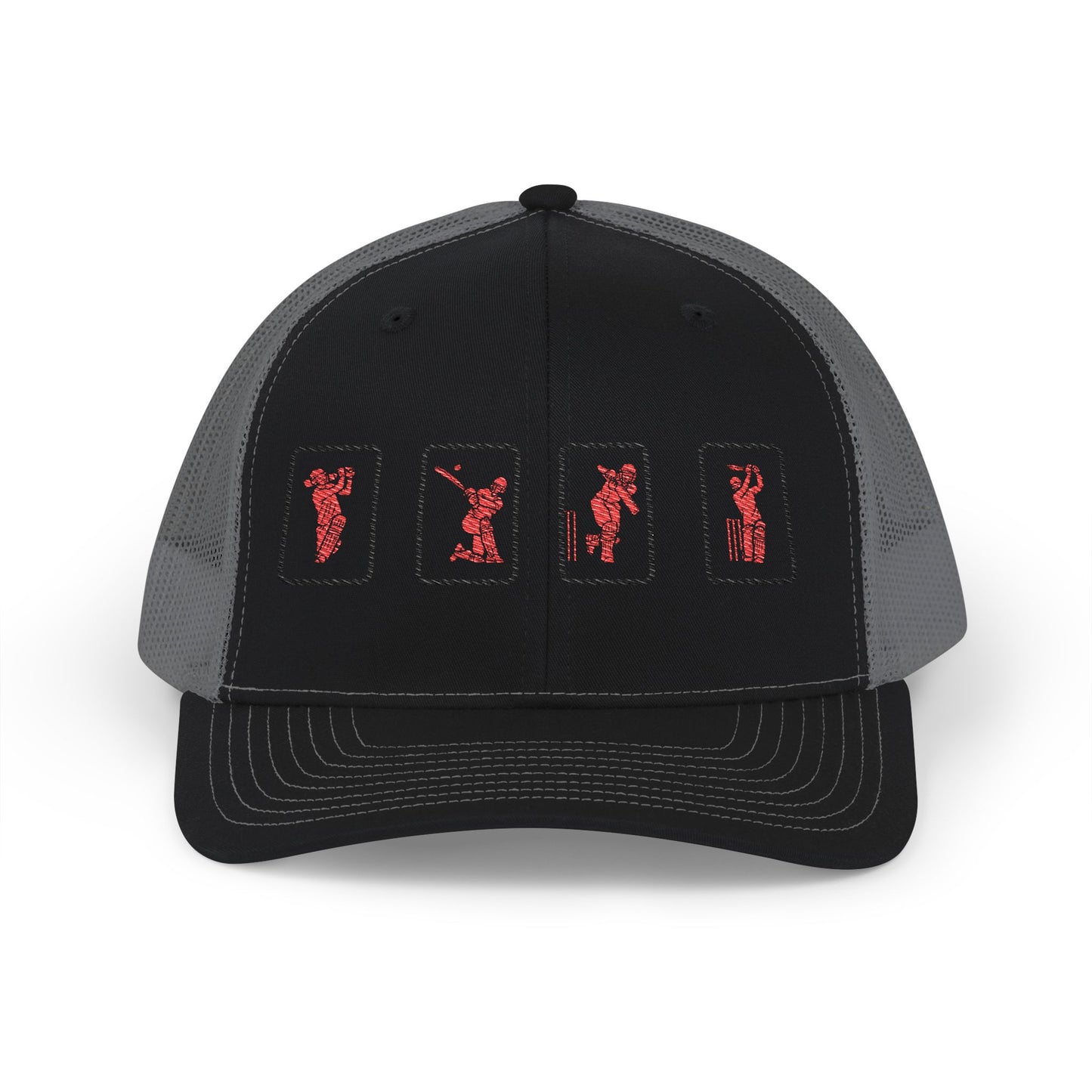 Success Formula Embroidered Red Cricket Panels Snapback | Odyssey Camp & Co.