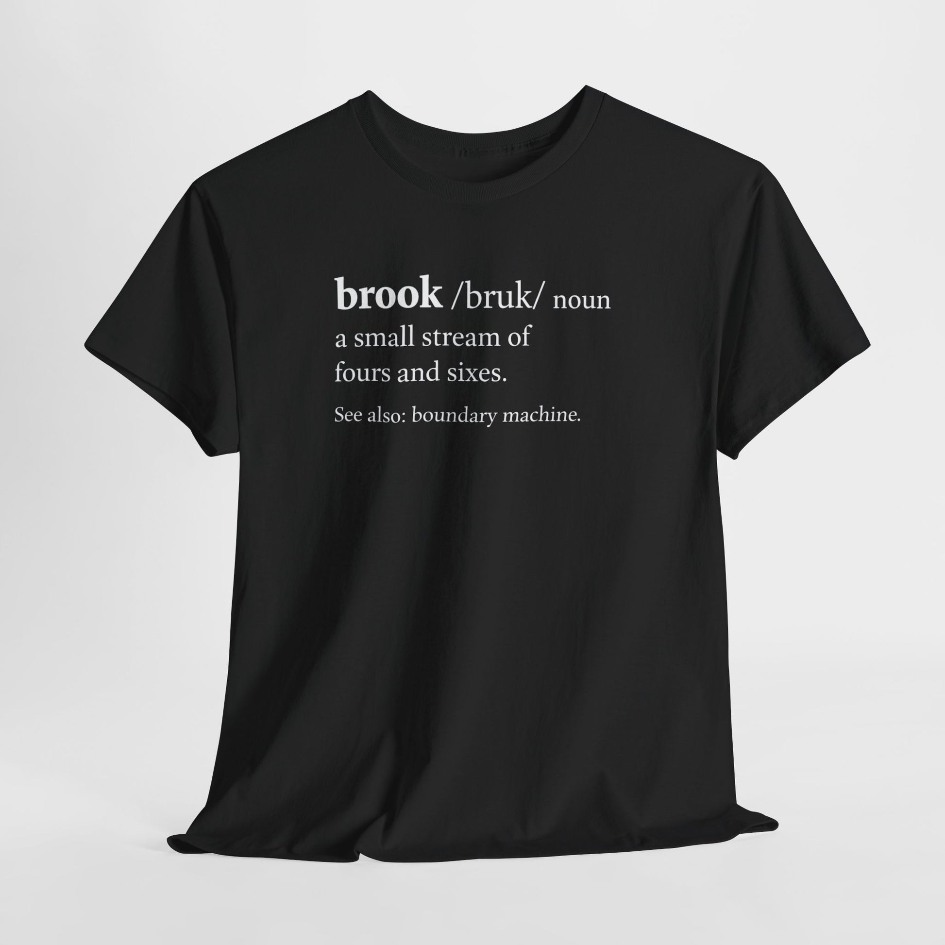 Brook Boundary Machine Dictionary T-Shirt black