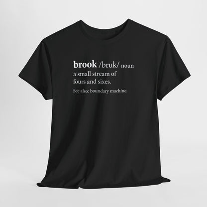 Brook Boundary Machine Dictionary T-Shirt black